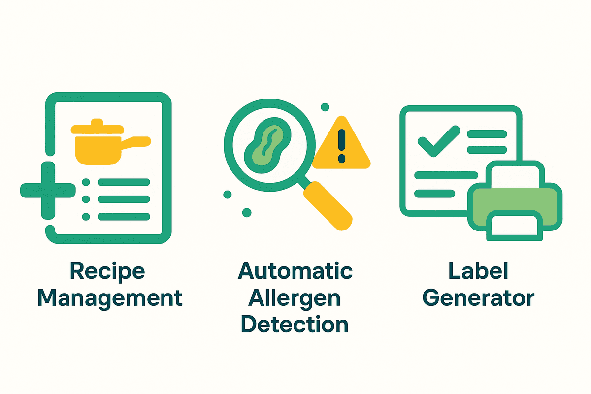 RecipeShield features overview